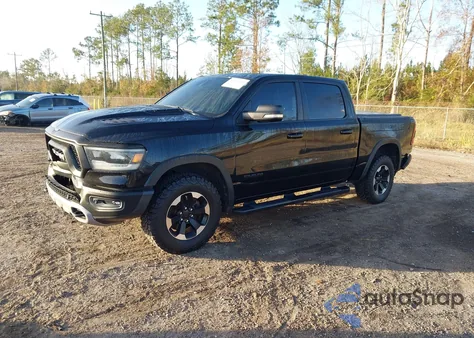 2021 Ram 1500 Rebel 4X4 5'7 Box из США, поврежденный, VIN 1C6SRFLT0MN576095
